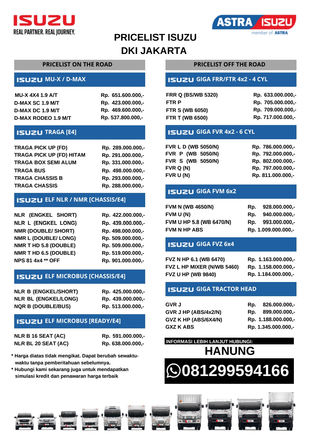 Brosur Promo Isuzu